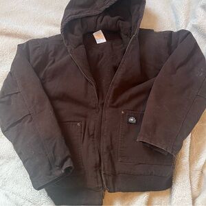 Brown polar king chore jacket